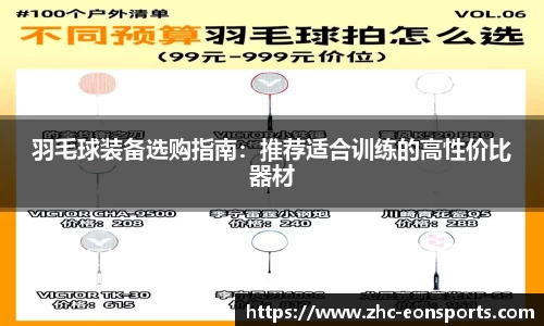 羽毛球装备选购指南：推荐适合训练的高性价比器材